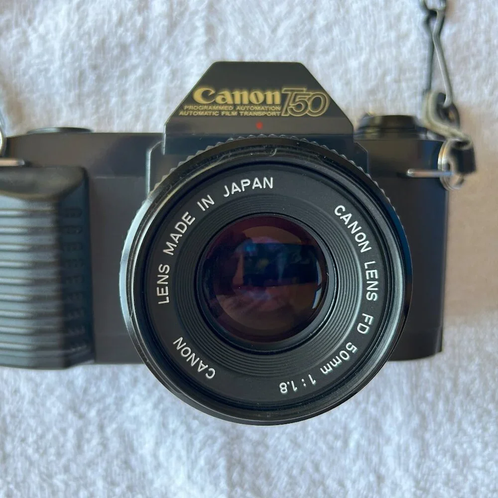 Canon T50 SLR Camera and Accessories
